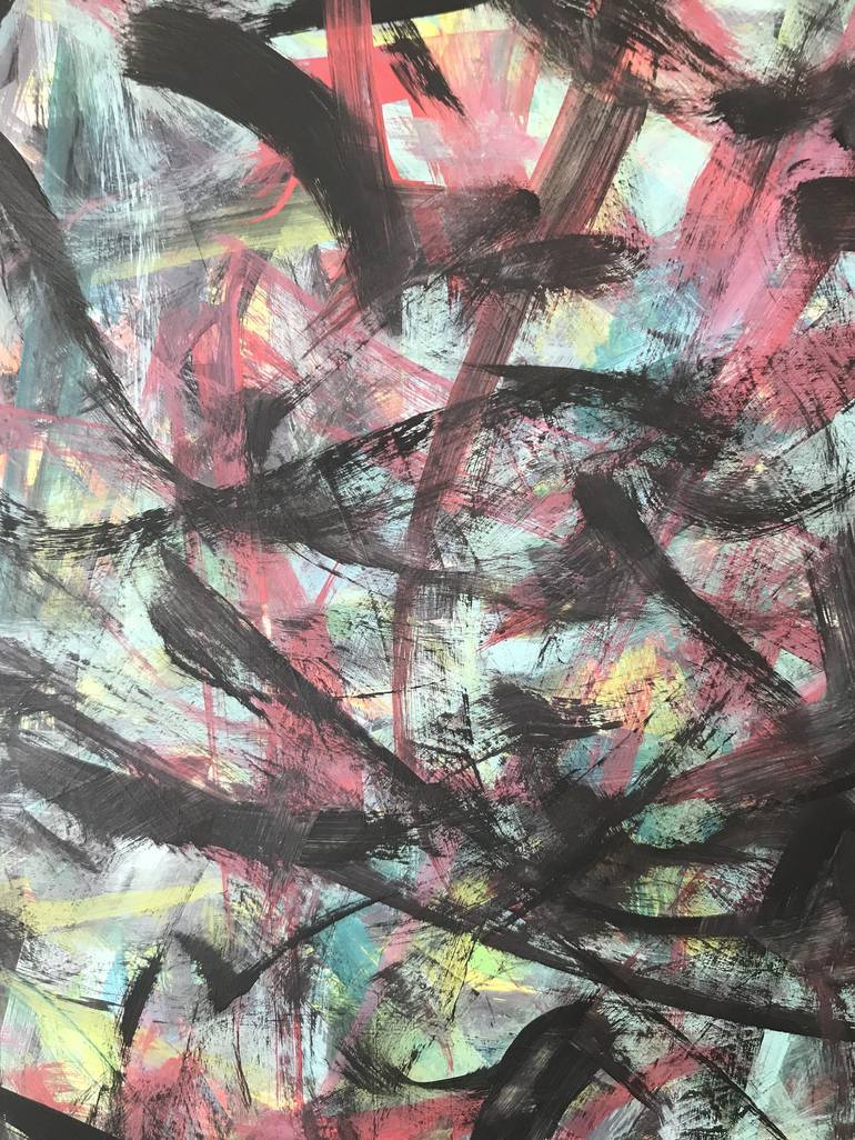 Original Abstraction Abstract Painting by taylan özgür çalışkan