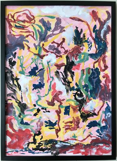 Original Abstract Expressionism Abstract Paintings by taylan özgür çalışkan