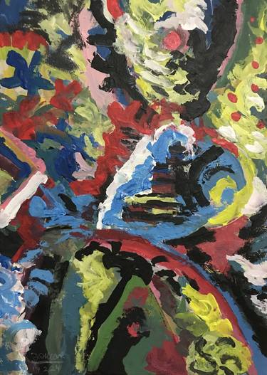 Original Abstract Expressionism Abstract Paintings by taylan özgür çalışkan