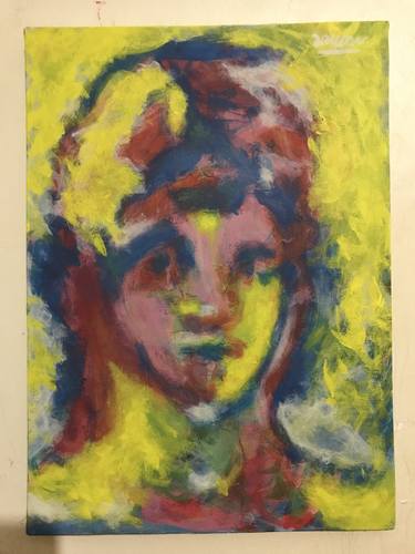 Original Abstract Expressionism Women Paintings by taylan özgür çalışkan