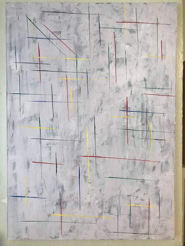 Original Abstract Painting by Taylan Özgür ÇalışKan
