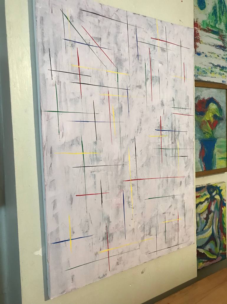 Original Abstract Painting by Taylan Özgür ÇalışKan