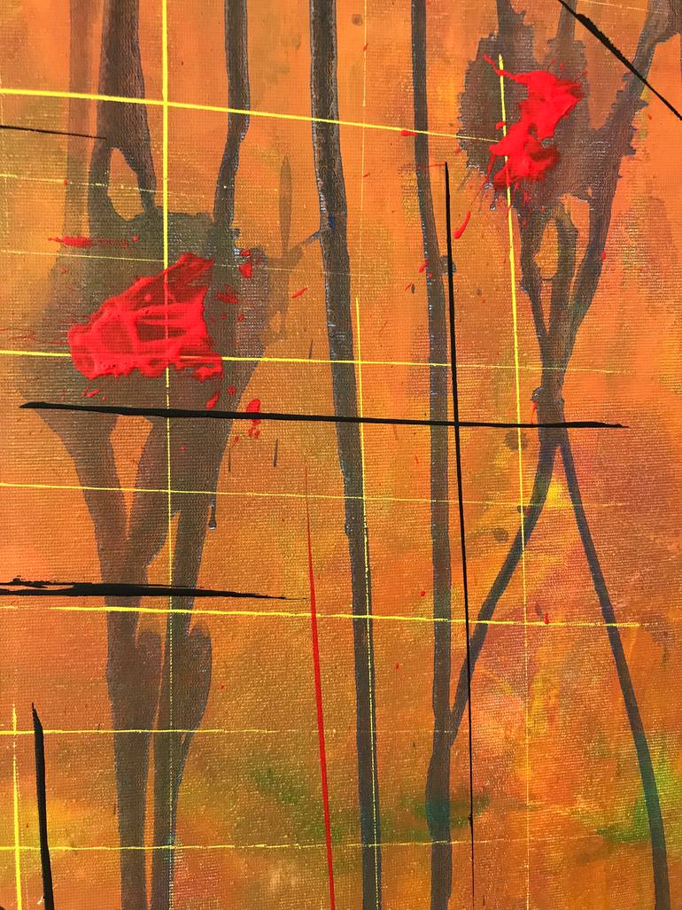 Original Abstract Painting by Taylan Özgür ÇalışKan