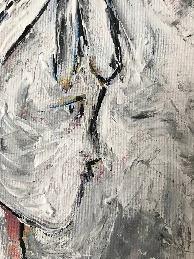 Original Expressionism People Painting by Taylan Özgür ÇalışKan