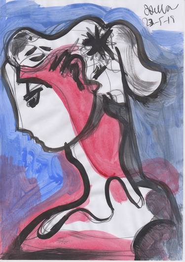 Original Abstract Women Drawings by taylan özgür çalışkan