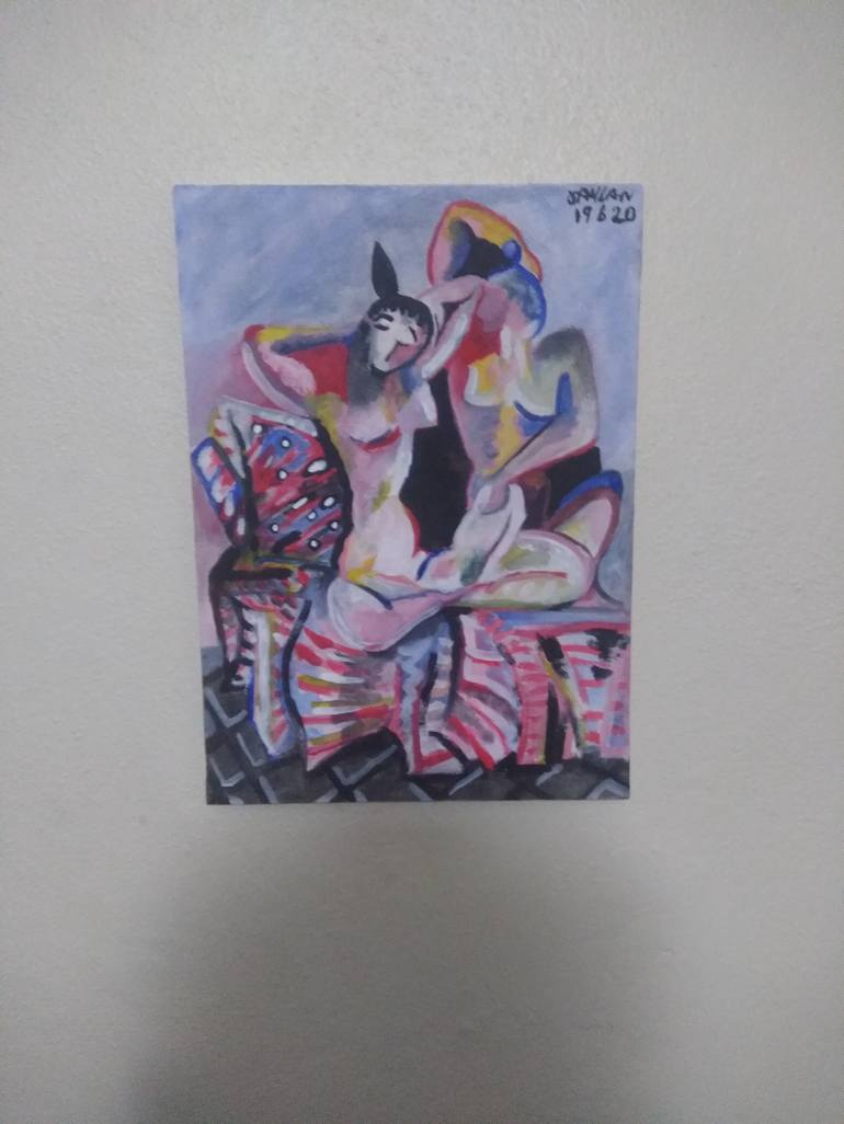 Original Women Painting by taylan özgür çalışkan