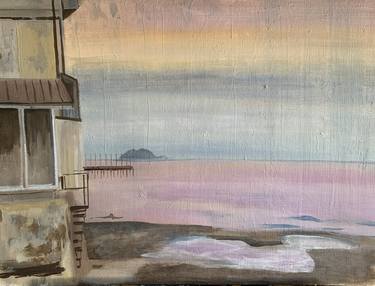 Original Impressionism Beach Paintings by Sylva Dresbach