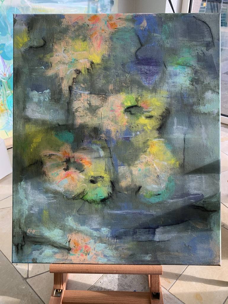 Original Contemporary Botanic Painting by Sylva Giovannelli