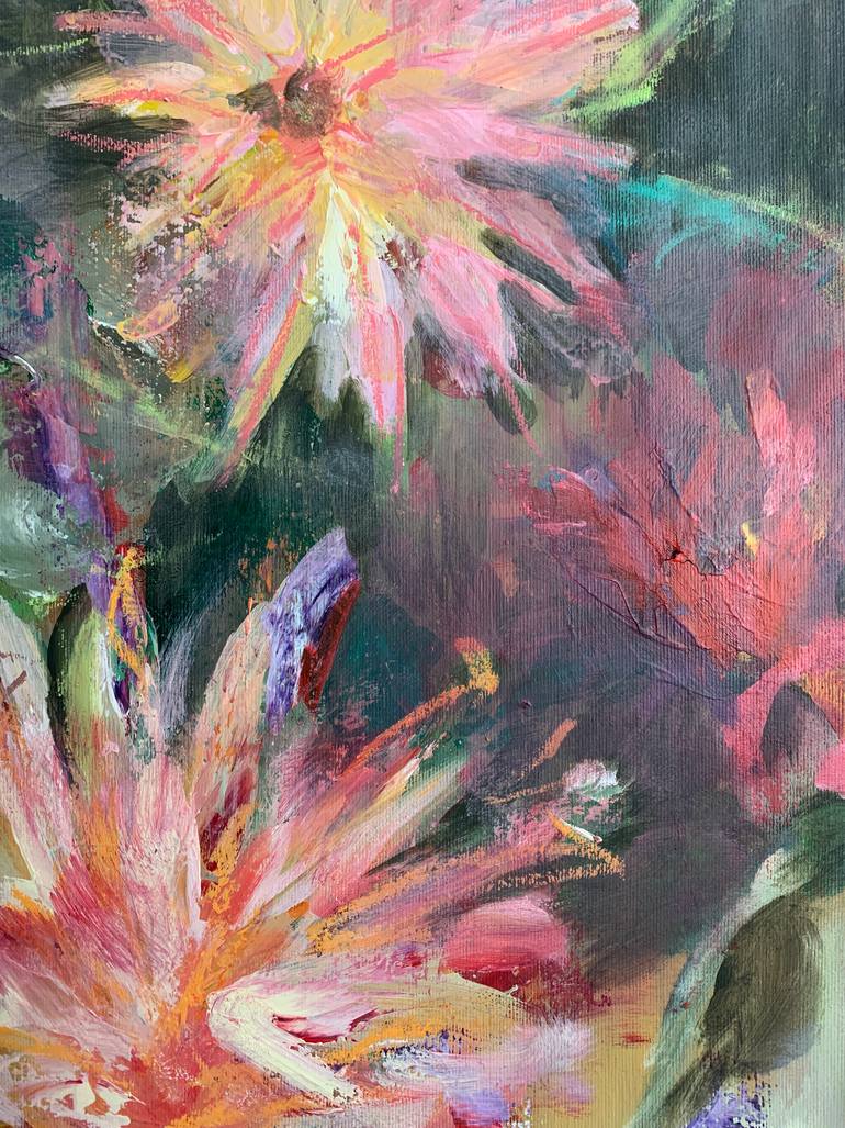 Original Figurative Botanic Painting by Sylva Giovannelli