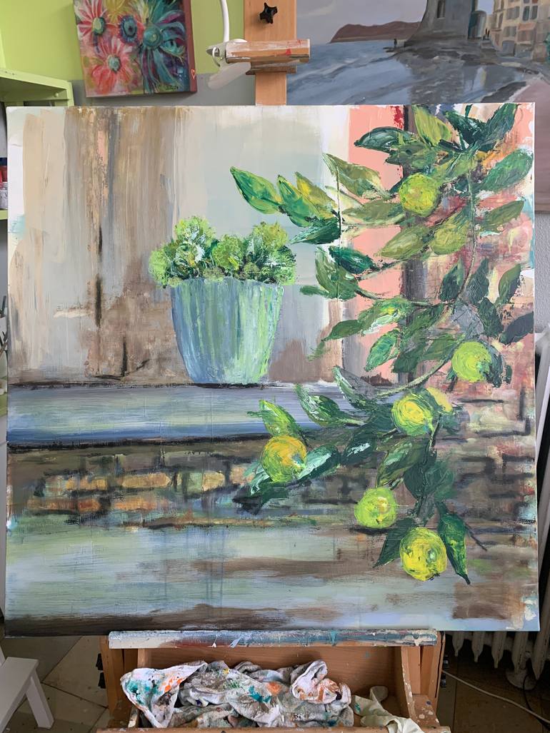 Original Contemporary Still Life Painting by Sylva Giovannelli