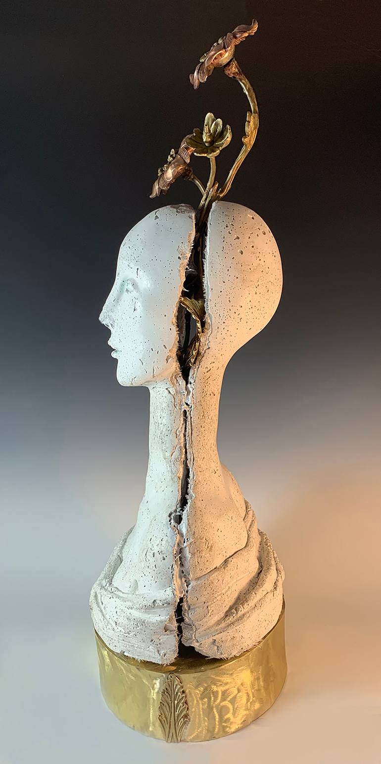 Original Figurative Women Sculpture by Lannie Hart