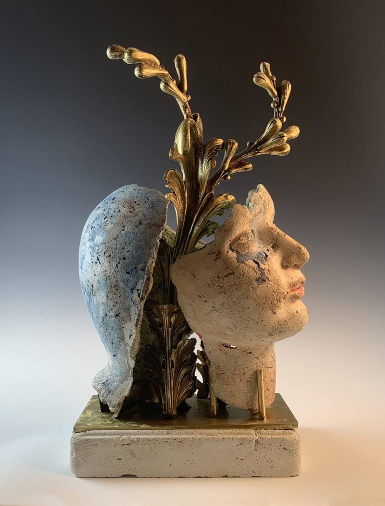 Original Women Sculpture by Lannie Hart