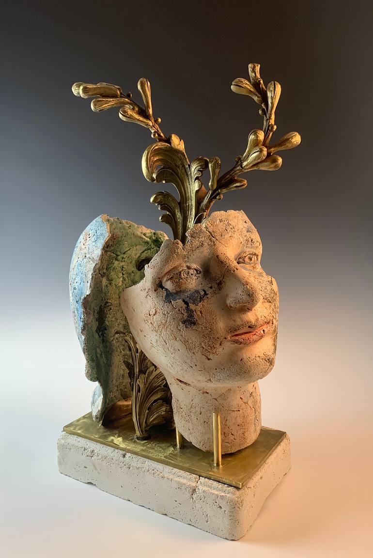 Original Conceptual Women Sculpture by Lannie Hart
