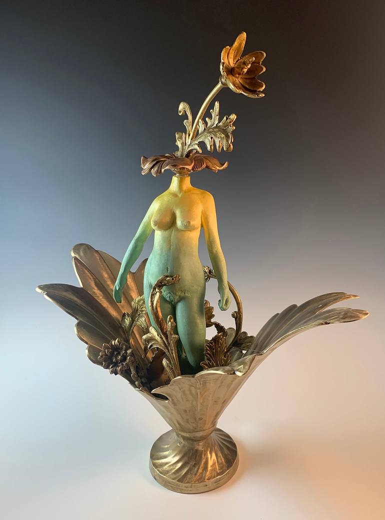 Original Contemporary Women Sculpture by Lannie Hart