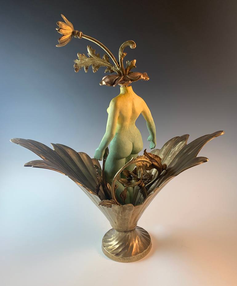 Original Contemporary Women Sculpture by Lannie Hart