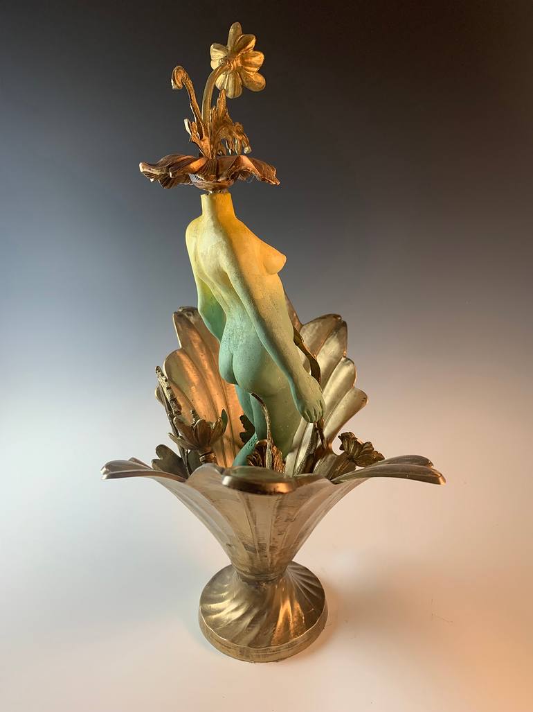 Original Contemporary Women Sculpture by Lannie Hart