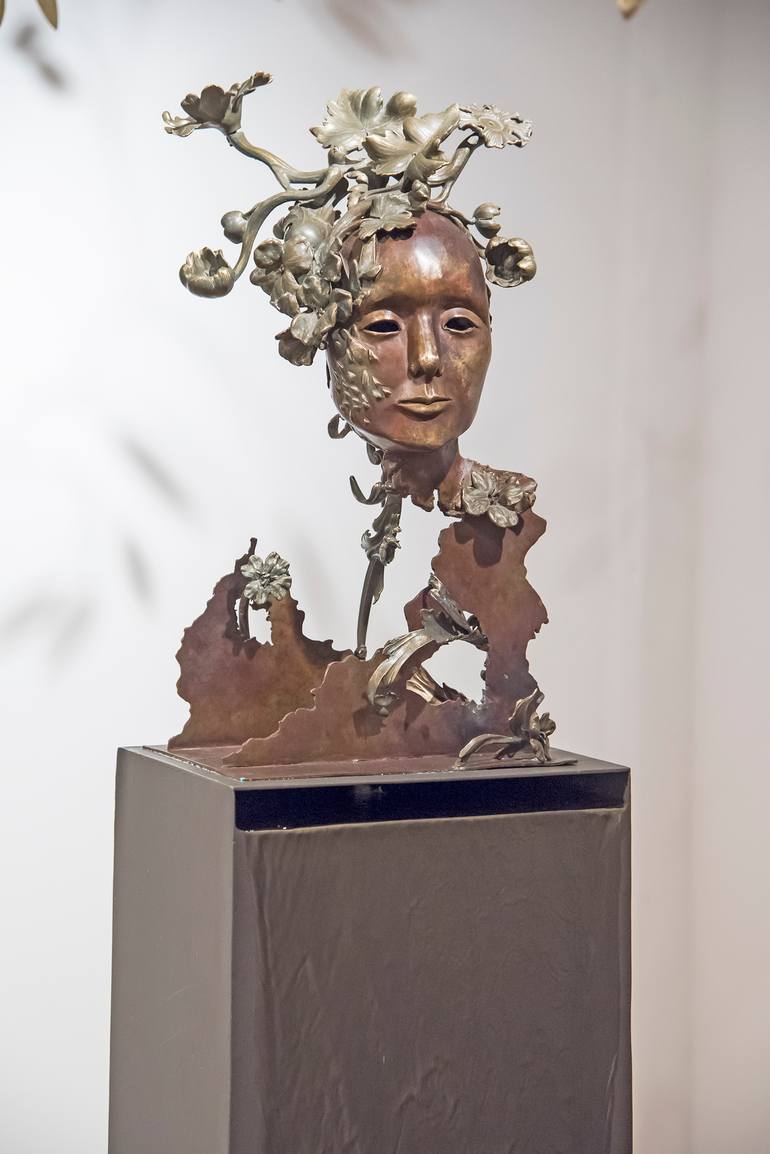 Original Conceptual Women Sculpture by Lannie Hart