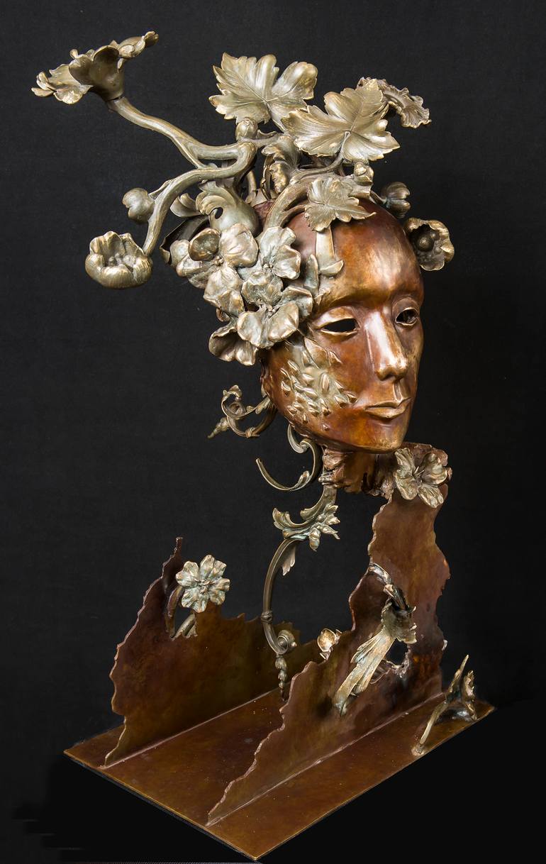 Original Conceptual Women Sculpture by Lannie Hart