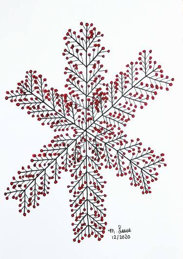 Red Berry Snowflake thumb