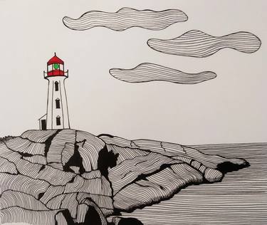 Peggy's Cove Lighthouse II thumb