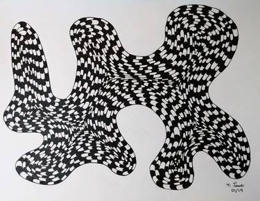 Original Geometric Drawings by Marilyn Lowe