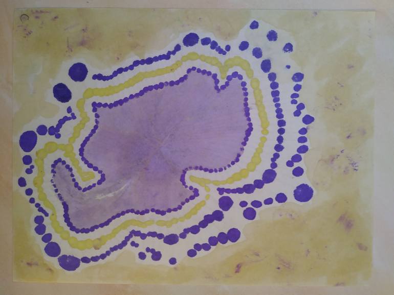 Original Abstract Expressionism Science/Technology Drawing by Marilyn Lowe