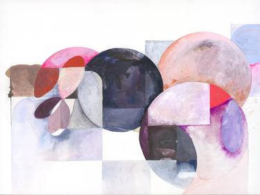 Print of Abstract Outer Space Paintings by Erin McCluskey Wheeler