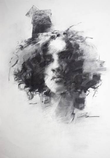 Original Portrait Drawings by Shima Rabiee