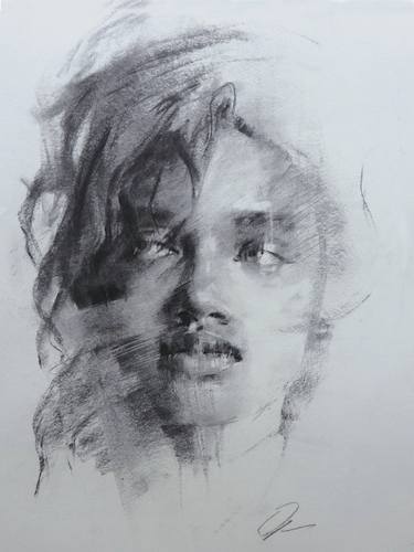 Original Portrait Drawings by Shima Rabiee