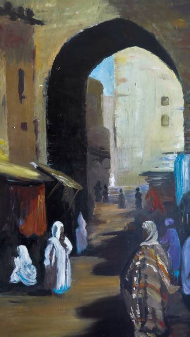 Original Impressionism Culture Paintings by Moayed Shlemon