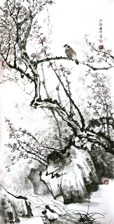 Print of Fine Art Nature Paintings by Gang Xie