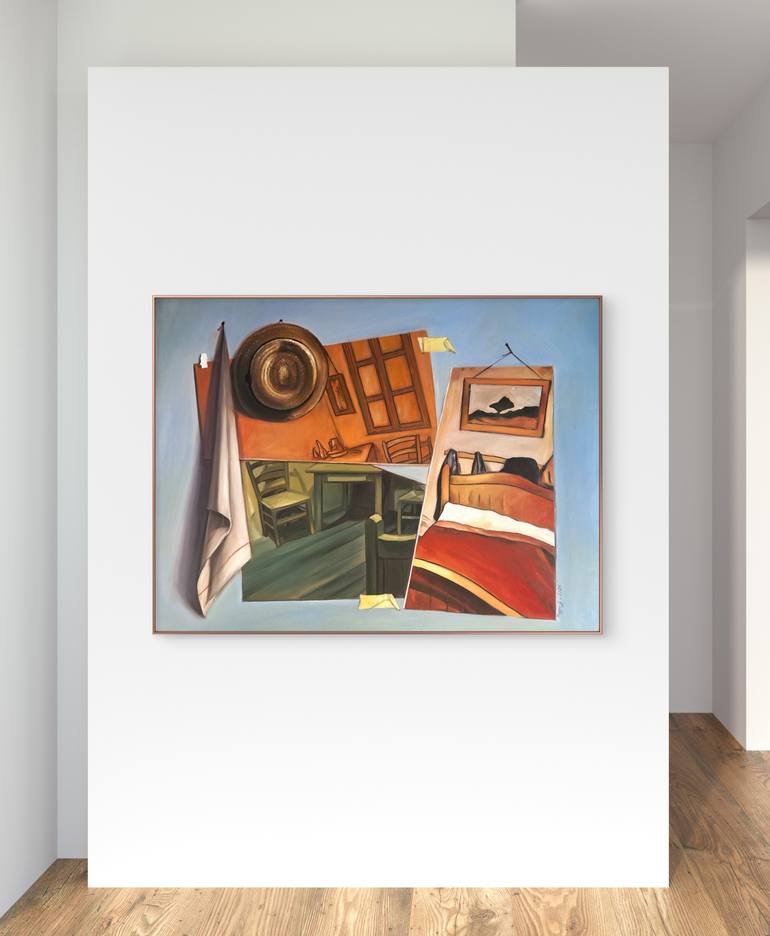Original Documentary Still Life Painting by Szm Georgina