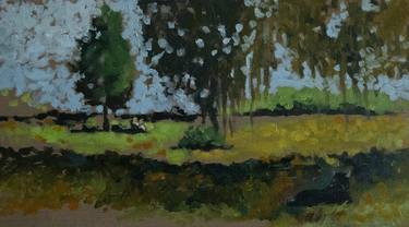 Original Impressionism Landscape Paintings by Inita Grinberga