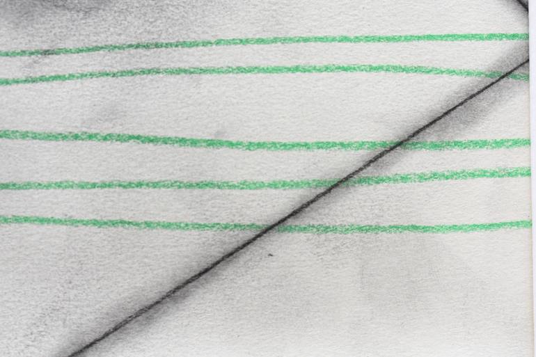 Original Abstract Geometric Drawing by Pat Broughton