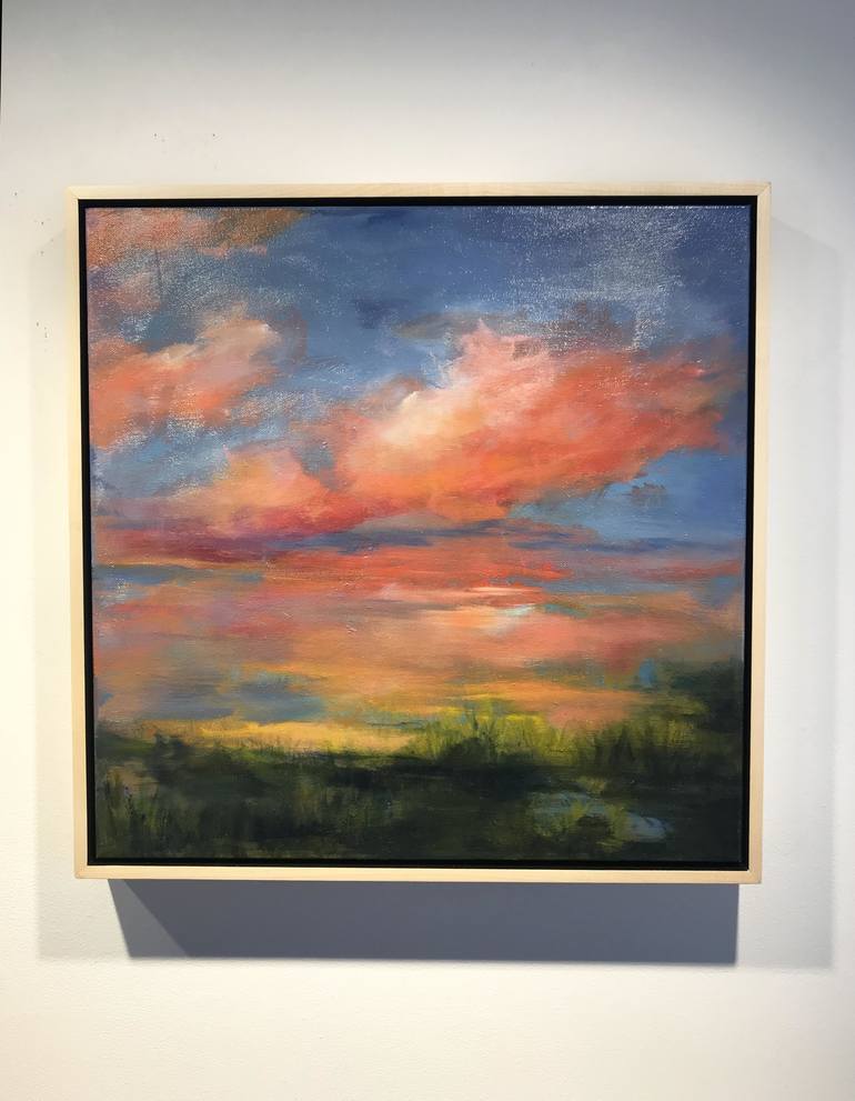 Original Impressionism Landscape Painting by Cynthia Young