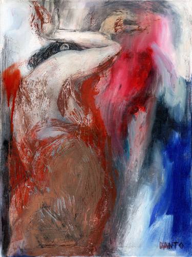 Print of Abstract Expressionism Nude Paintings by Irene D'Anto