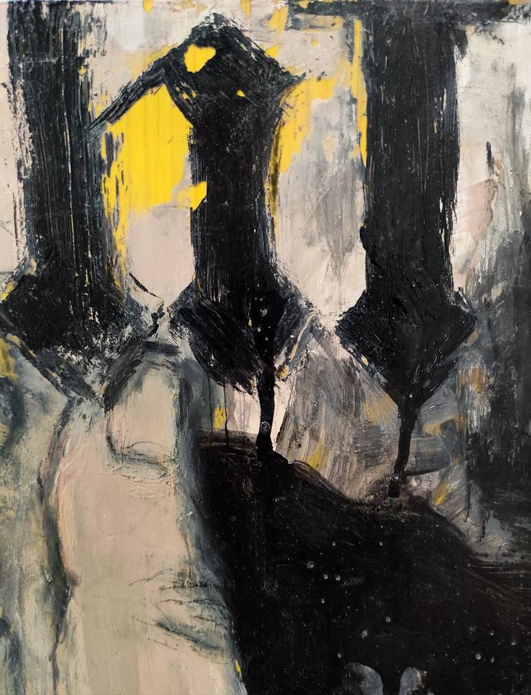 Original Figurative Love Painting by Irene D'Anto
