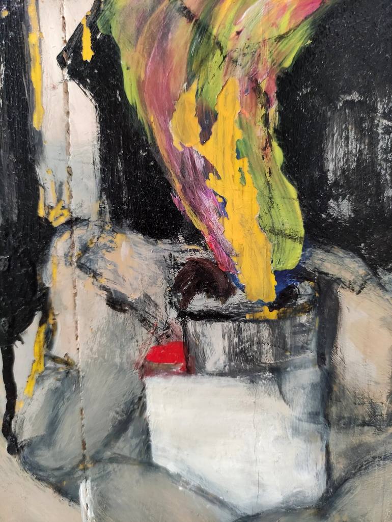 Original Figurative Love Painting by Irene D'Anto