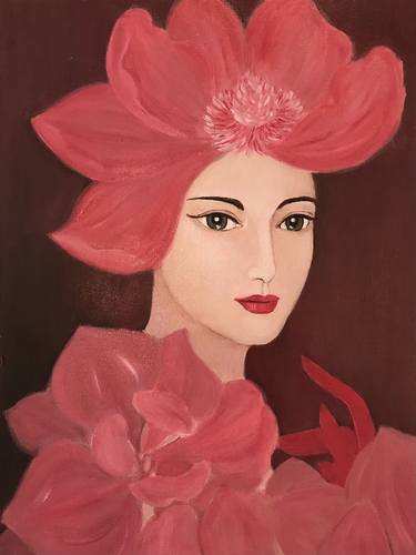 Print of Figurative Portrait Paintings by Thuy Luna