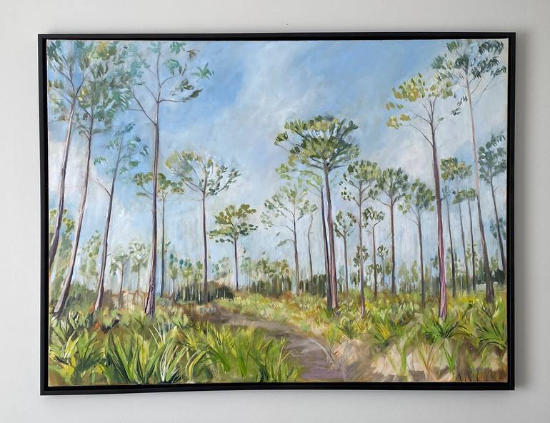 Original Impressionism Landscape Painting by Natasha Lehman