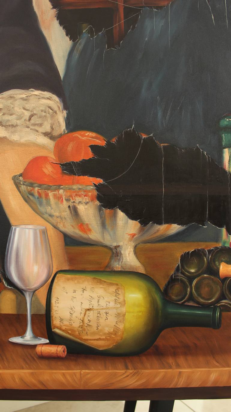 Original Realism People Painting by Ehsan Bayat