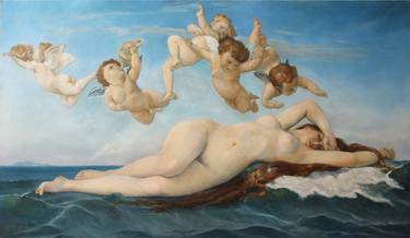 Original Realism Classical mythology Paintings by Darko Topalski