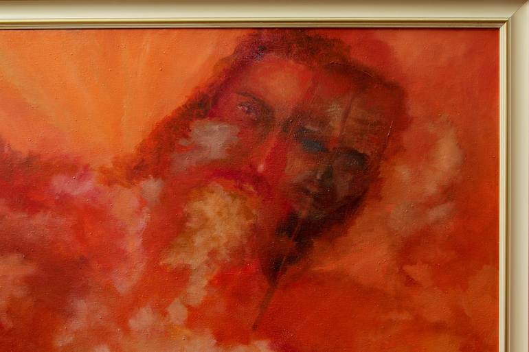 Original Modern Religious Painting by Darko Topalski