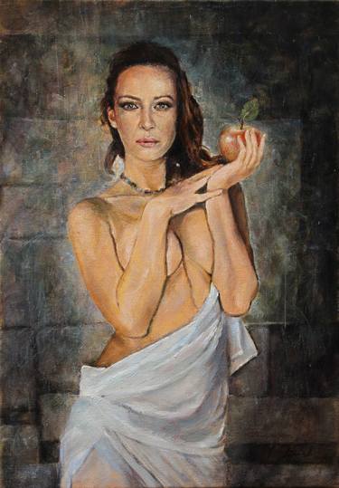 Print of Realism Erotic Paintings by Darko Topalski
