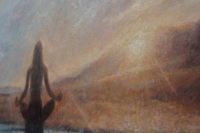 Original Figurative Time Painting by Darko Topalski