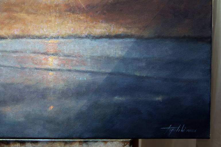 Original Figurative Time Painting by Darko Topalski