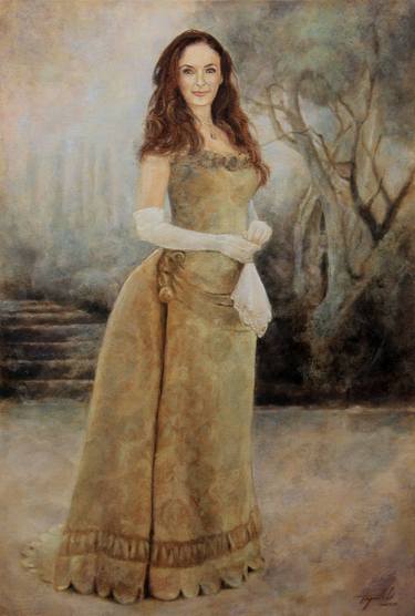 Original Realism Women Paintings by Darko Topalski