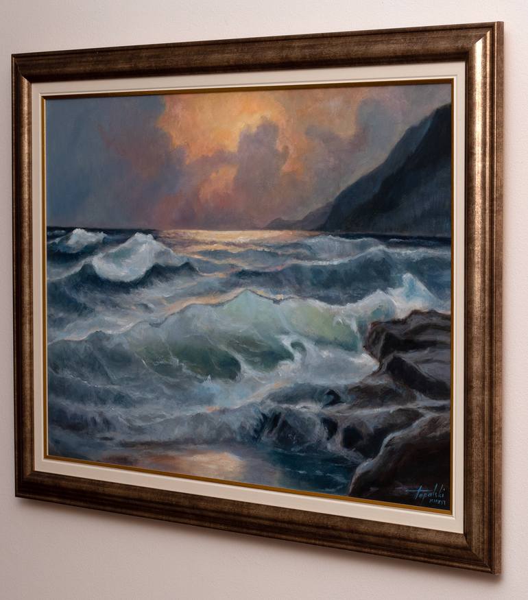Original Other Seascape Painting by Darko Topalski