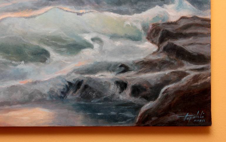 Original Seascape Painting by Darko Topalski