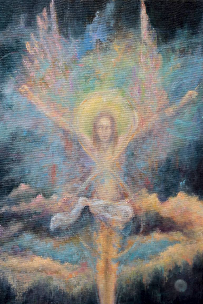 Original Figurative Fantasy Painting by Darko Topalski